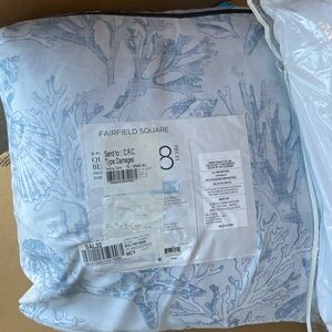 Blue Coral Bedding Set